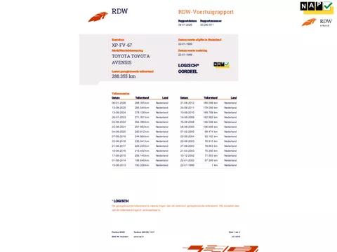 Toyota Avensis 1.6 Sol, airco, in zeer mooie staat